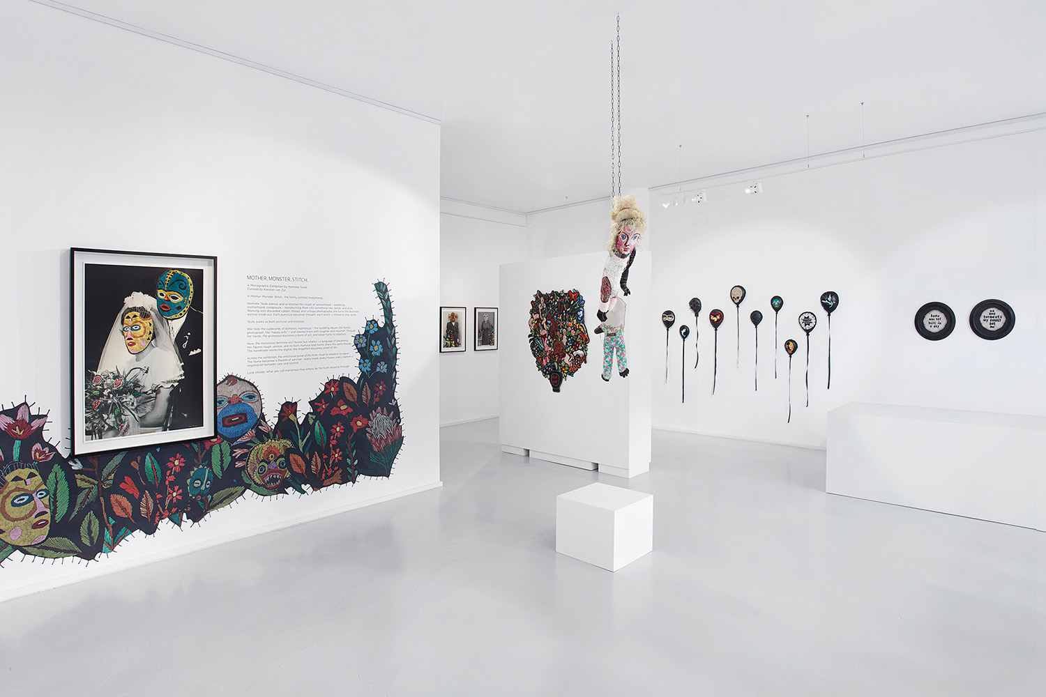 MOTHER. MONSTER. STITCH. Solo exhibition by Hannalie Taute